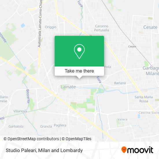 Studio Paleari map