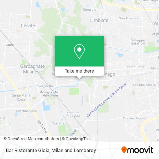 Bar Ristorante Gioia map