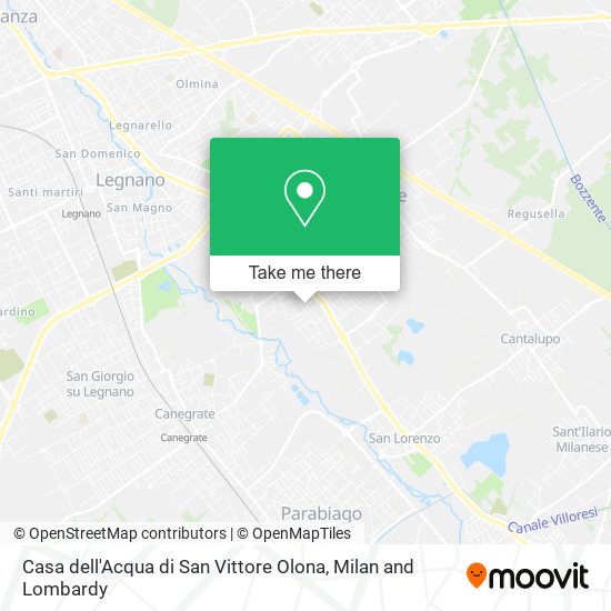 Casa dell'Acqua di San Vittore Olona map