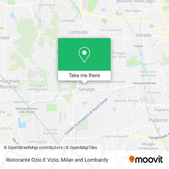 Ristorante Ozio E Vizio map