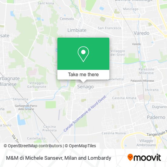 M&M di Michele Sansevr map