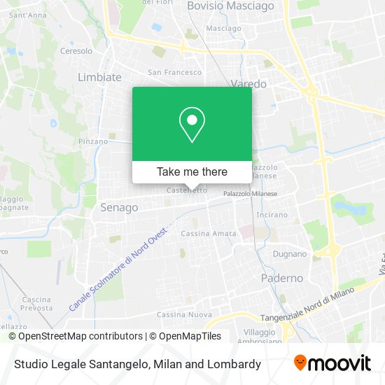 Studio Legale Santangelo map