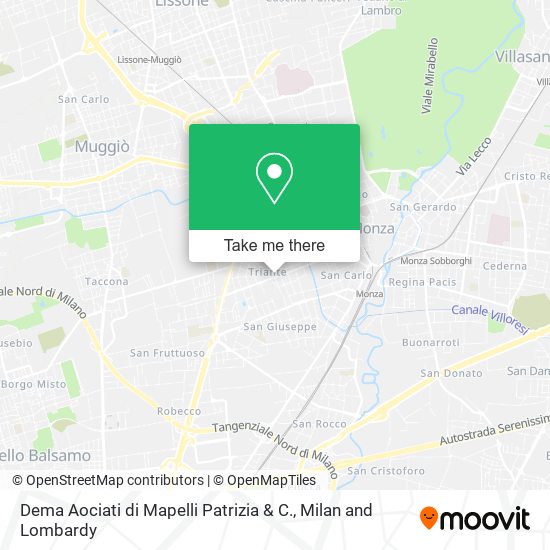 Dema Aociati di Mapelli Patrizia & C. map