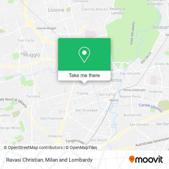 Ravasi Christian map