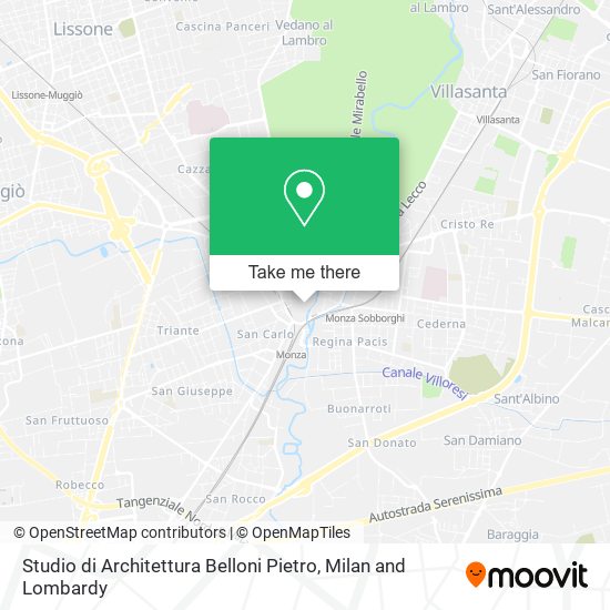 Studio di Architettura Belloni Pietro map