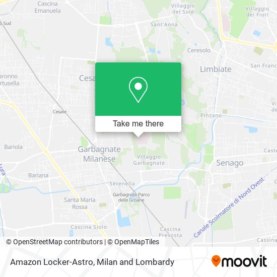 Amazon Locker-Astro map