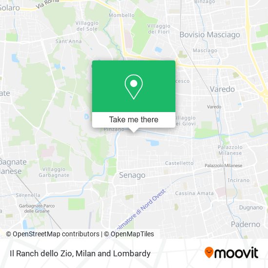 Il Ranch dello Zio map