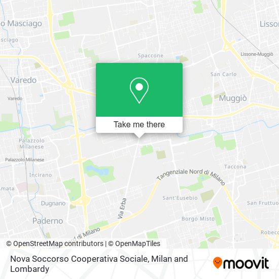 Nova Soccorso Cooperativa Sociale map