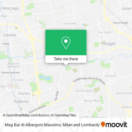 Meg Bar di Albergoni Massimo map
