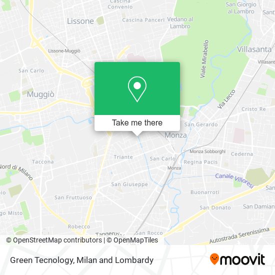 Green Tecnology map