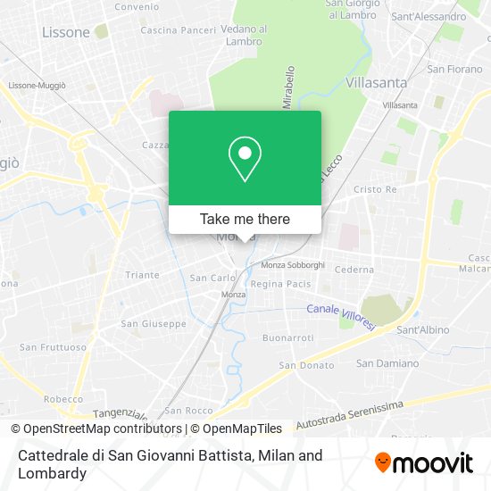 Cattedrale di San Giovanni Battista map