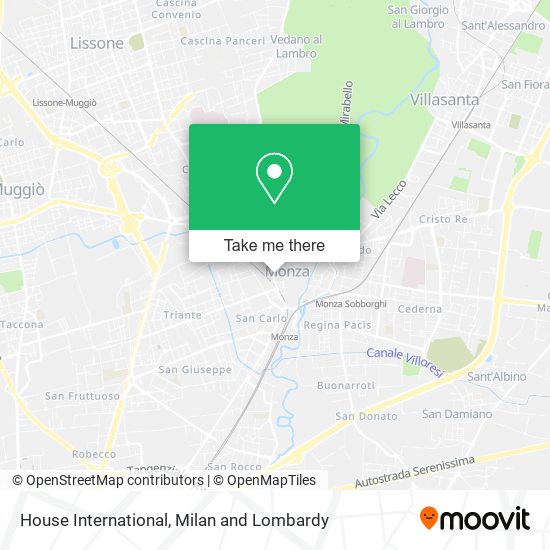 House International map