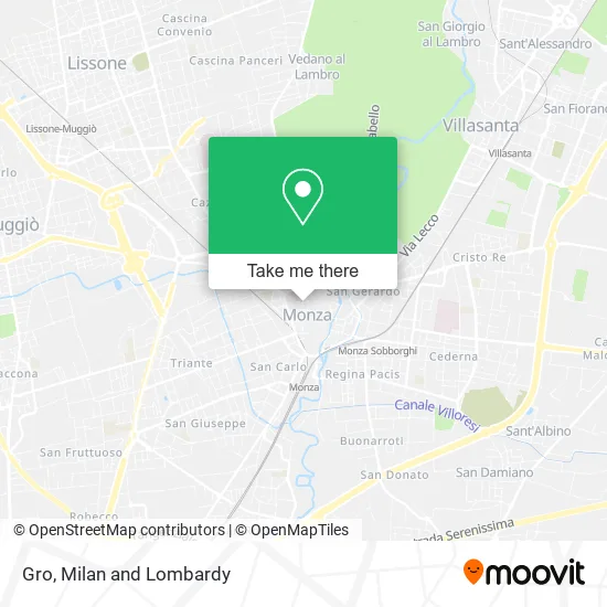 Gro map
