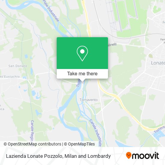 Lazienda Lonate Pozzolo map
