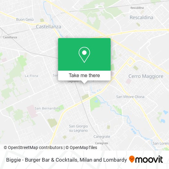 Biggie - Burger Bar & Cocktails map