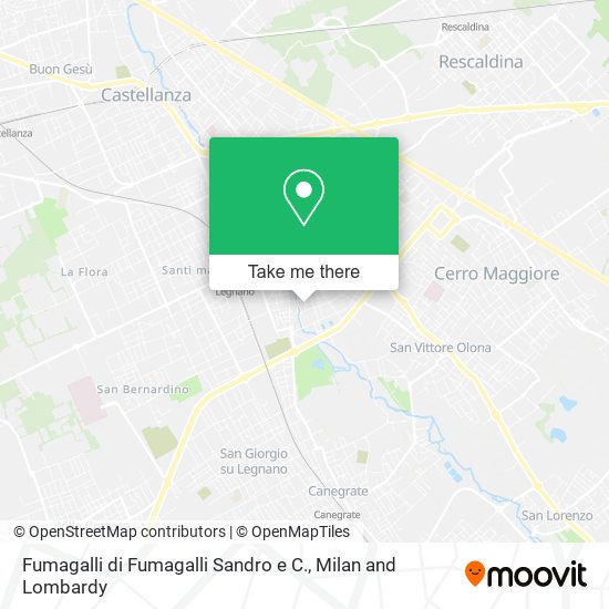 Fumagalli di Fumagalli Sandro e C. map