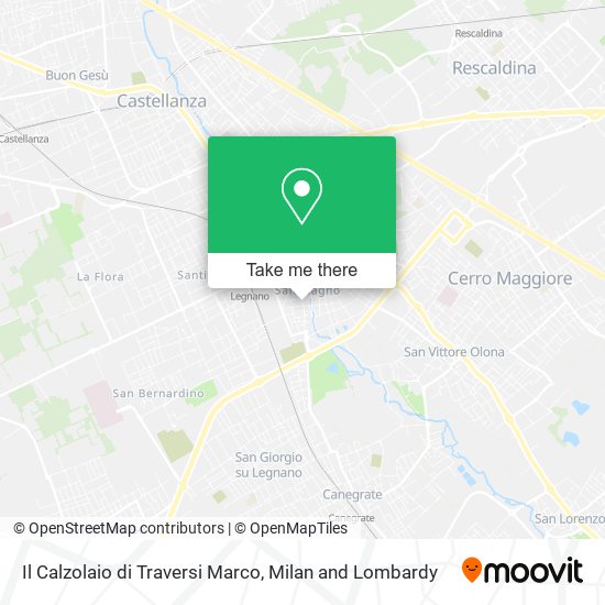 Il Calzolaio di Traversi Marco map