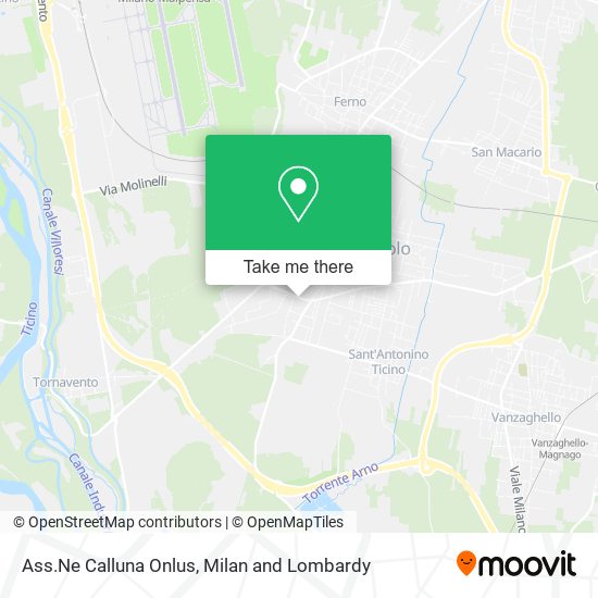 Ass.Ne Calluna Onlus map