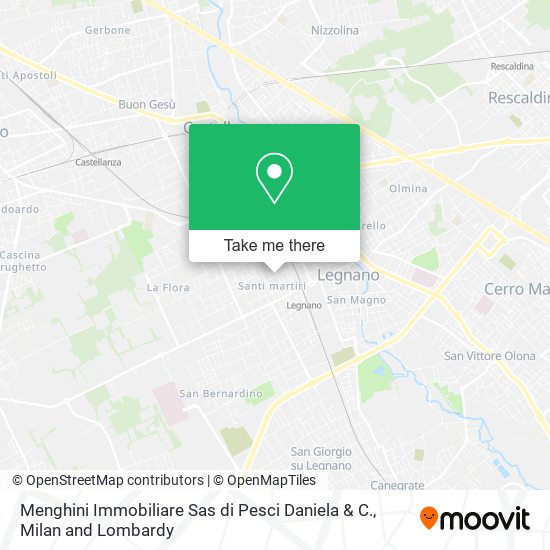 Menghini Immobiliare Sas di Pesci Daniela & C. map