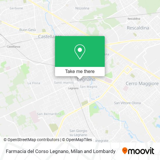 Farmacia del Corso Legnano map