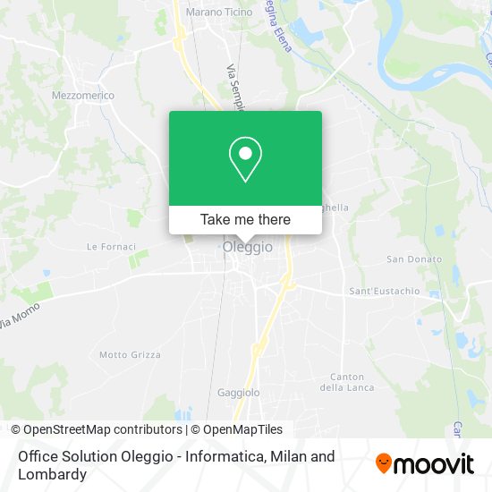 Office Solution Oleggio - Informatica map