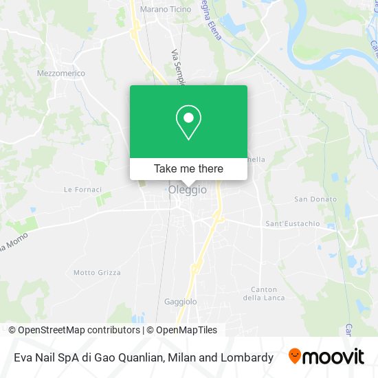 Eva Nail SpA di Gao Quanlian map