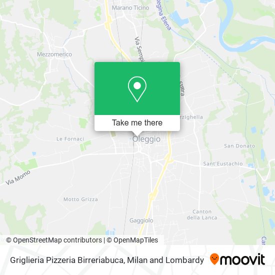 Griglieria Pizzeria Birreriabuca map