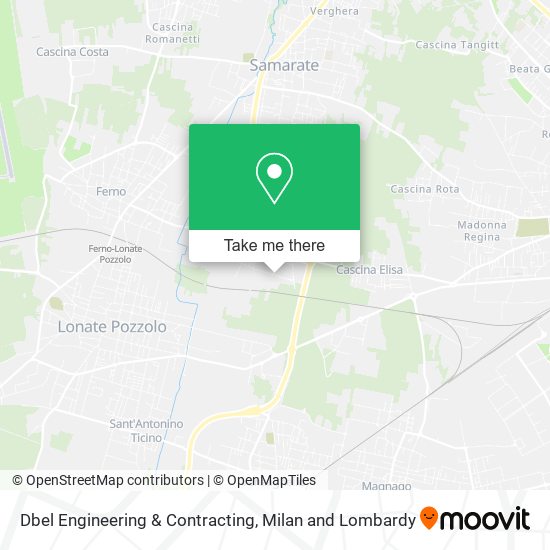 Dbel Engineering & Contracting map