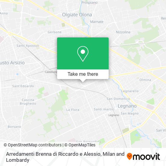 Arredamenti Brenna di Riccardo e Alessio map