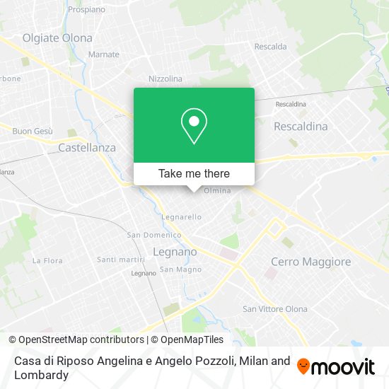 Casa di Riposo Angelina e Angelo Pozzoli map