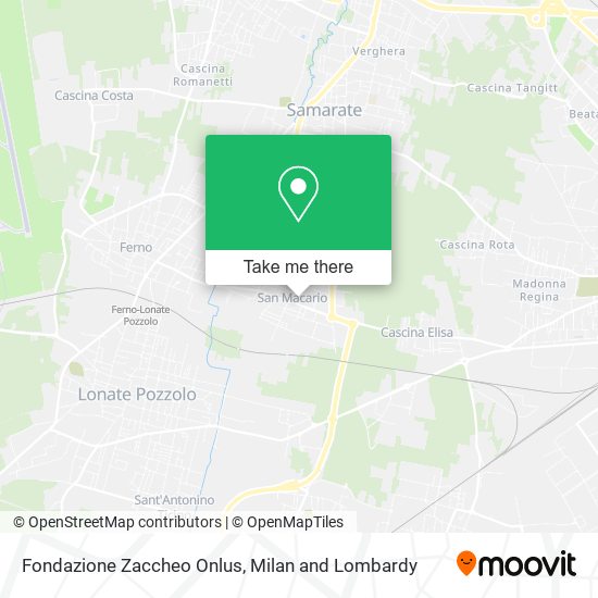 Fondazione Zaccheo Onlus map