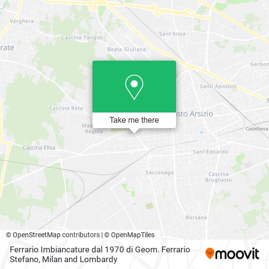 Ferrario Imbiancature dal 1970 di Geom. Ferrario Stefano map