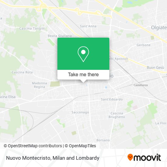 Nuovo Montecristo map