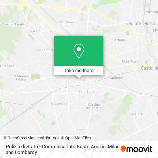 Polizia di Stato - Commissariato Busto Arsizio map