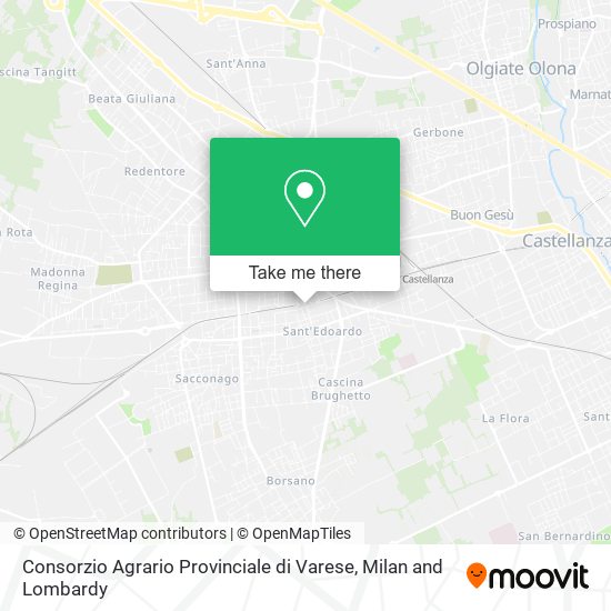 Consorzio Agrario Provinciale di Varese map