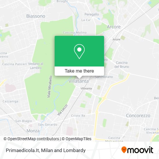 Primaedicola.It map