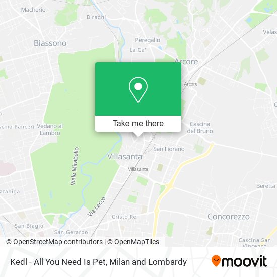 Kedl - All You Need Is Pet map