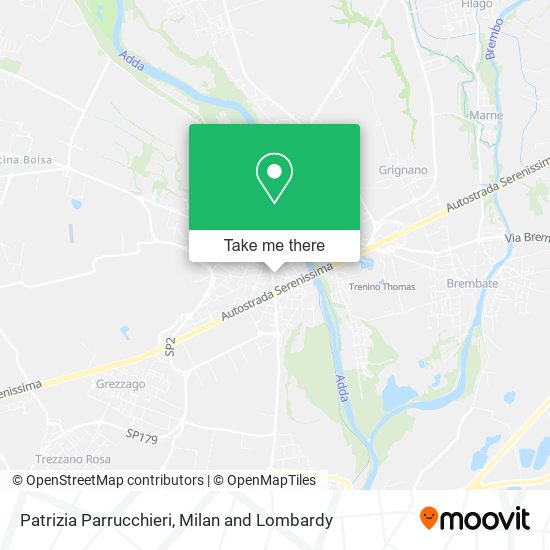 Patrizia Parrucchieri map