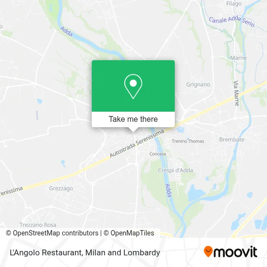 L'Angolo Restaurant map