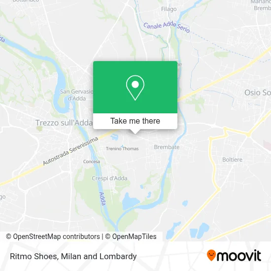 Ritmo Shoes map