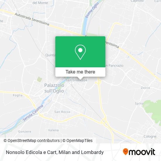 Nonsolo Edicola e Cart map