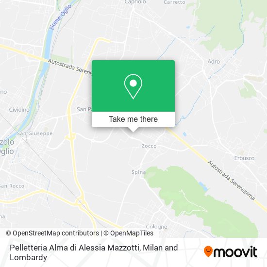 Pelletteria Alma di Alessia Mazzotti map