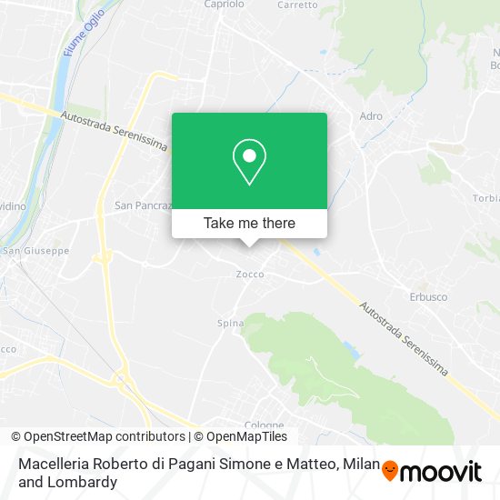 Macelleria Roberto di Pagani Simone e Matteo map