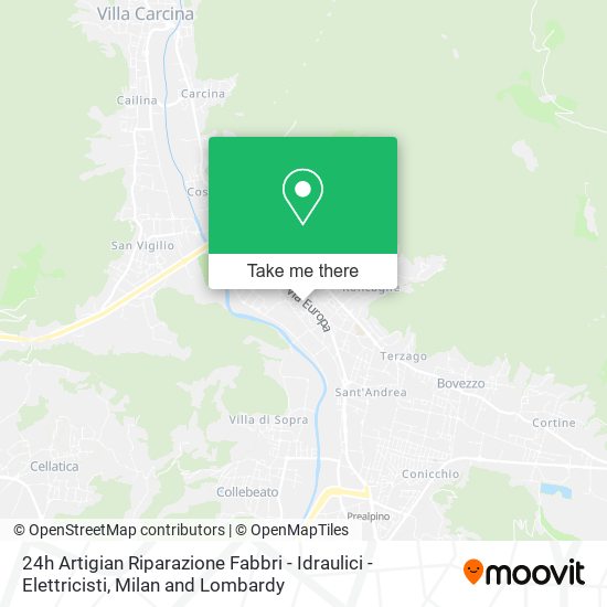 24h Artigian Riparazione Fabbri - Idraulici - Elettricisti map