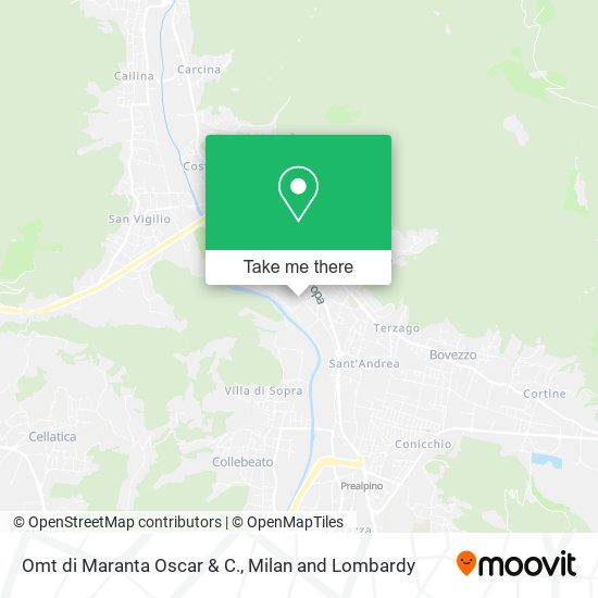 Omt di Maranta Oscar & C. map