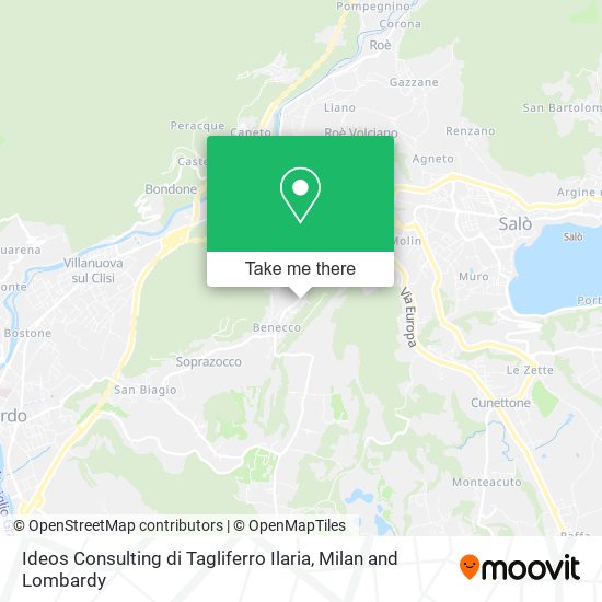 Ideos Consulting di Tagliferro Ilaria map