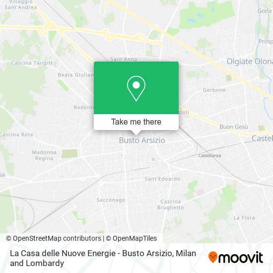 La Casa delle Nuove Energie - Busto Arsizio map