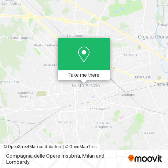 Compagnia delle Opere Insubria map