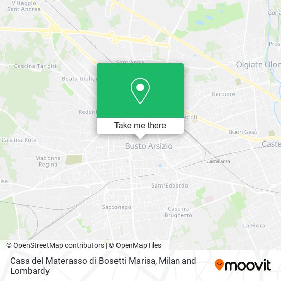 Casa del Materasso di Bosetti Marisa map