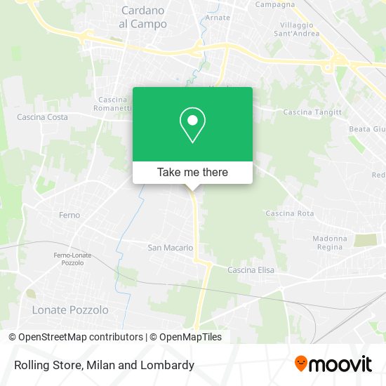 Rolling Store map